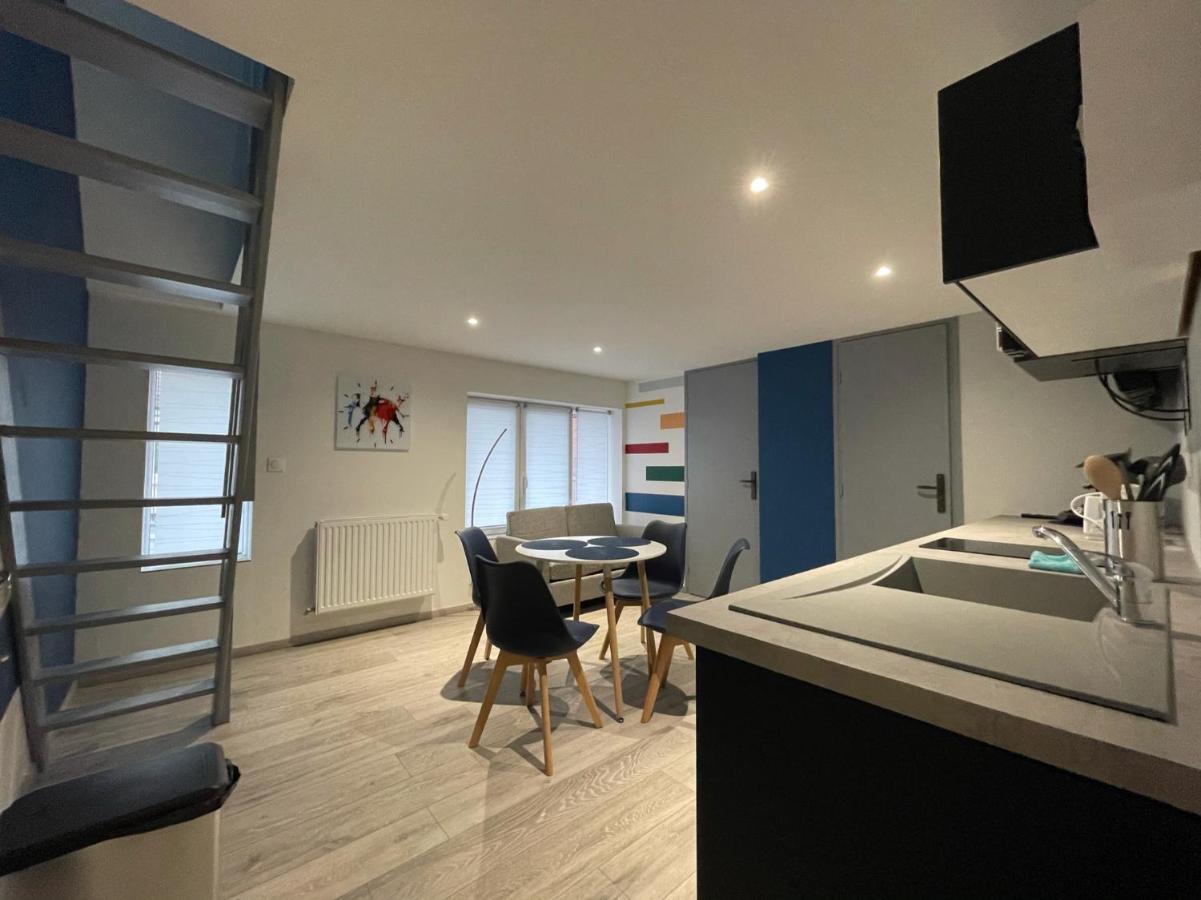 Logements Equipes A Onnaing Avec Espace Balneo En Option Proche Toyota, Autoroute Et Valenciennes Exterior foto